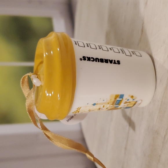 STARBUCK'S Hollywood Studios ornament decor espresso size Mickey Mouse WDW - Picture 3 of 6